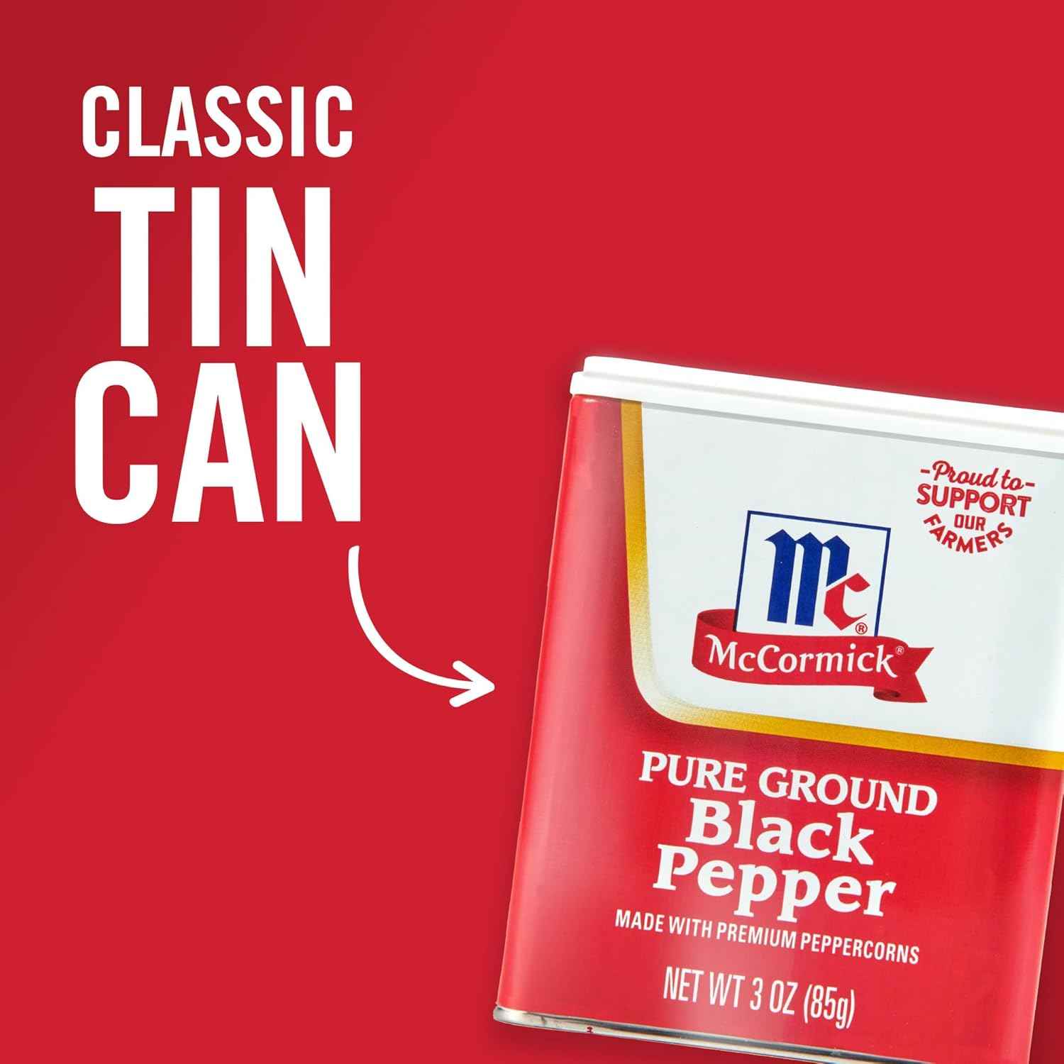 McCormick Pure Ground Black Pepper 3 oz – One Simple Ingredient for a Clutter-Free Pantry