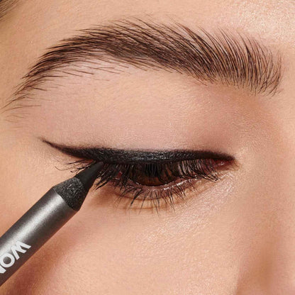 Wonderskin 1440 Eyeliner Pencil – Premium Longwear Eye Makeup in Brown Sugar, Sharpenable Waterproof Liner