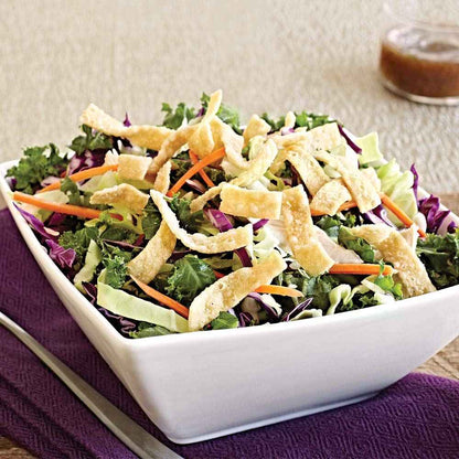 Fresh Gourmet Wonton Strips – Carb-Conscious Pantry Staple for Mindful Meal Prep, Crunchy Salad Topper