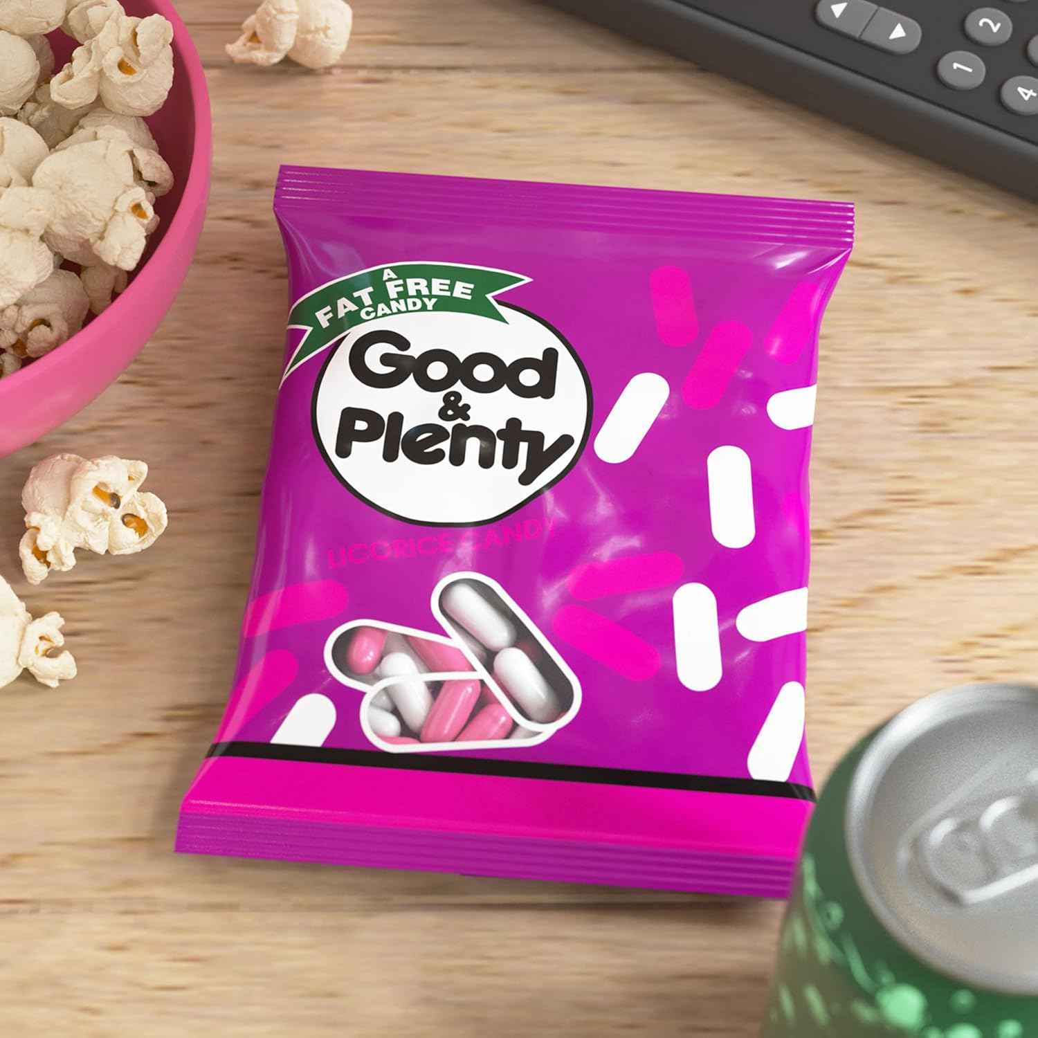Good & Plenty Licorice Candy – Nostalgic Birthday Gift Bag for Her, Classic Hershey's Pantry Treat