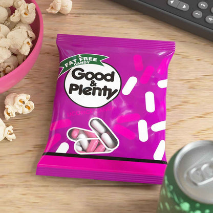 Good & Plenty Licorice Candy – Nostalgic Birthday Gift Bag for Her, Classic Hershey's Pantry Treat