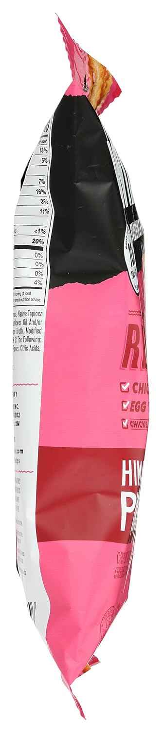 WILDE BRANDS Himalayan Pink Salt Chicken Chips – Grain-Free Mindful Snacking for Health-Conscious Home Pantries, 2.25 oz