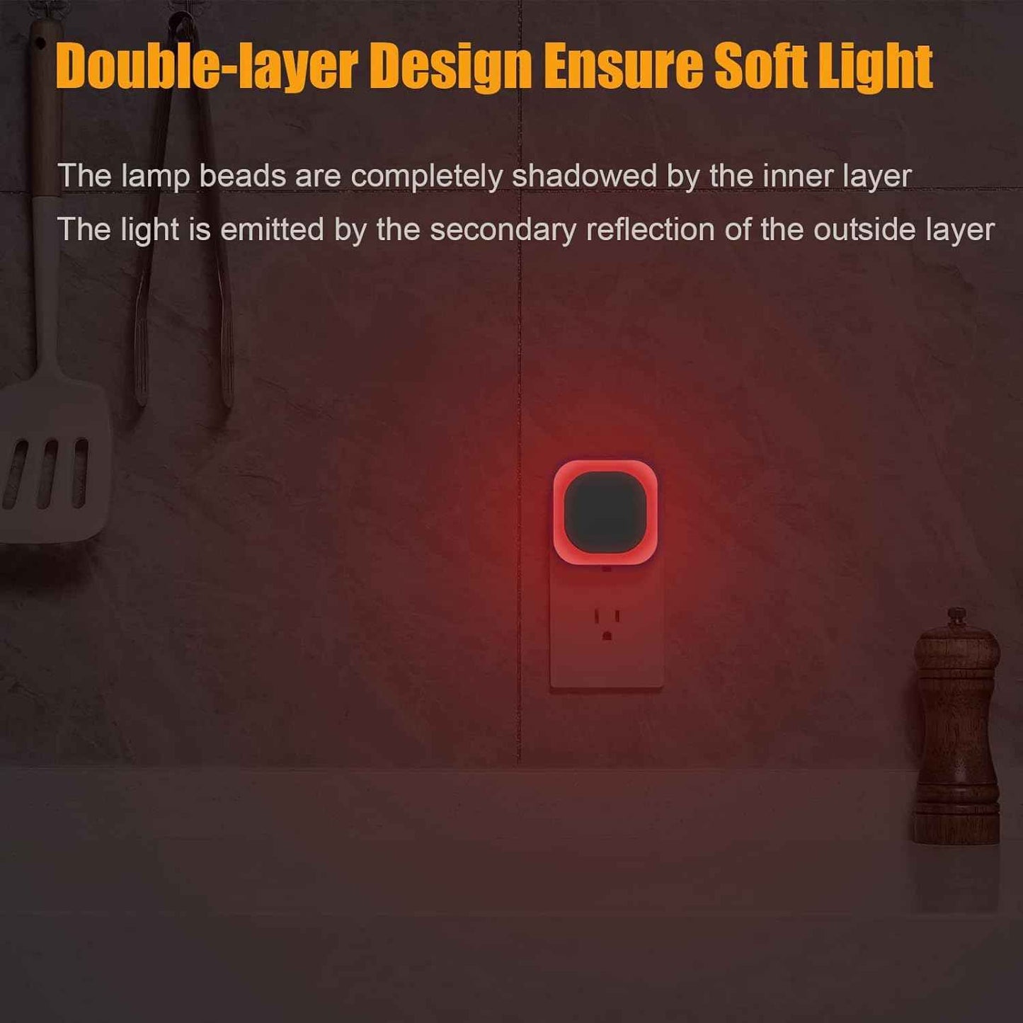 LumiDream Night Light 2 Pack, Thoughtful Housewarming and New Parent Gift with 10 Color Choices