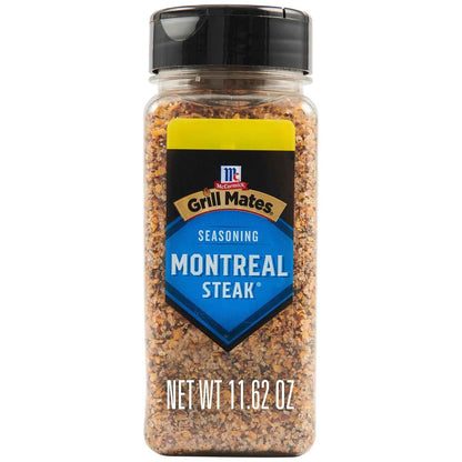 McCormick Grill Mates Montreal Steak Seasoning – One-Shake Weeknight Dinner Spice for Busy Home Cooks