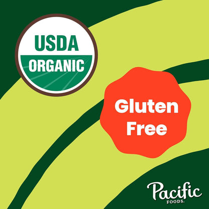 Pacific Foods Low Sodium Organic Beef Broth, Simple Four-Ingredient Pantry Staple for Clean Kitchens