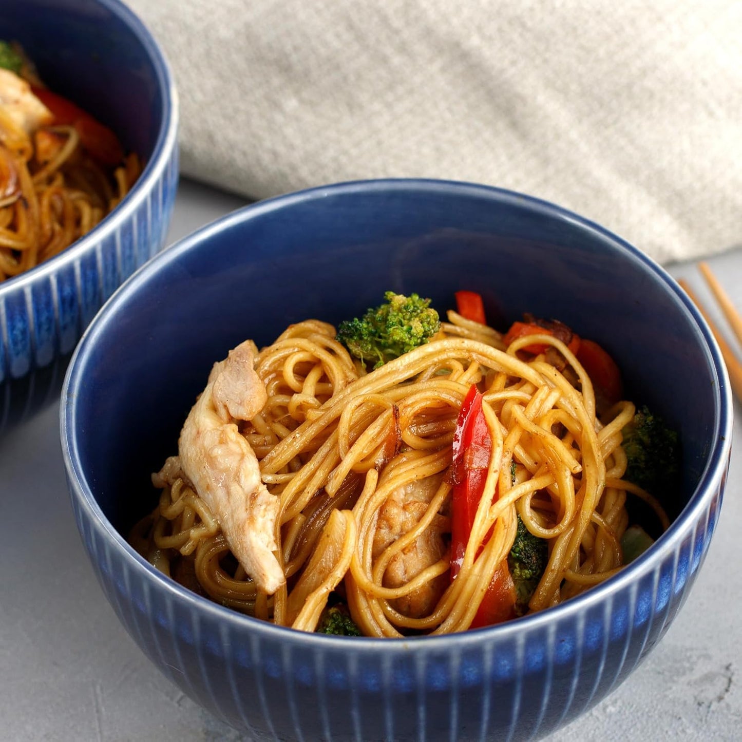 Simply Asia Lo Mein Noodles, No MSG Premium Blend – Restaurant-Quality Noodles for Elevated Home Dining