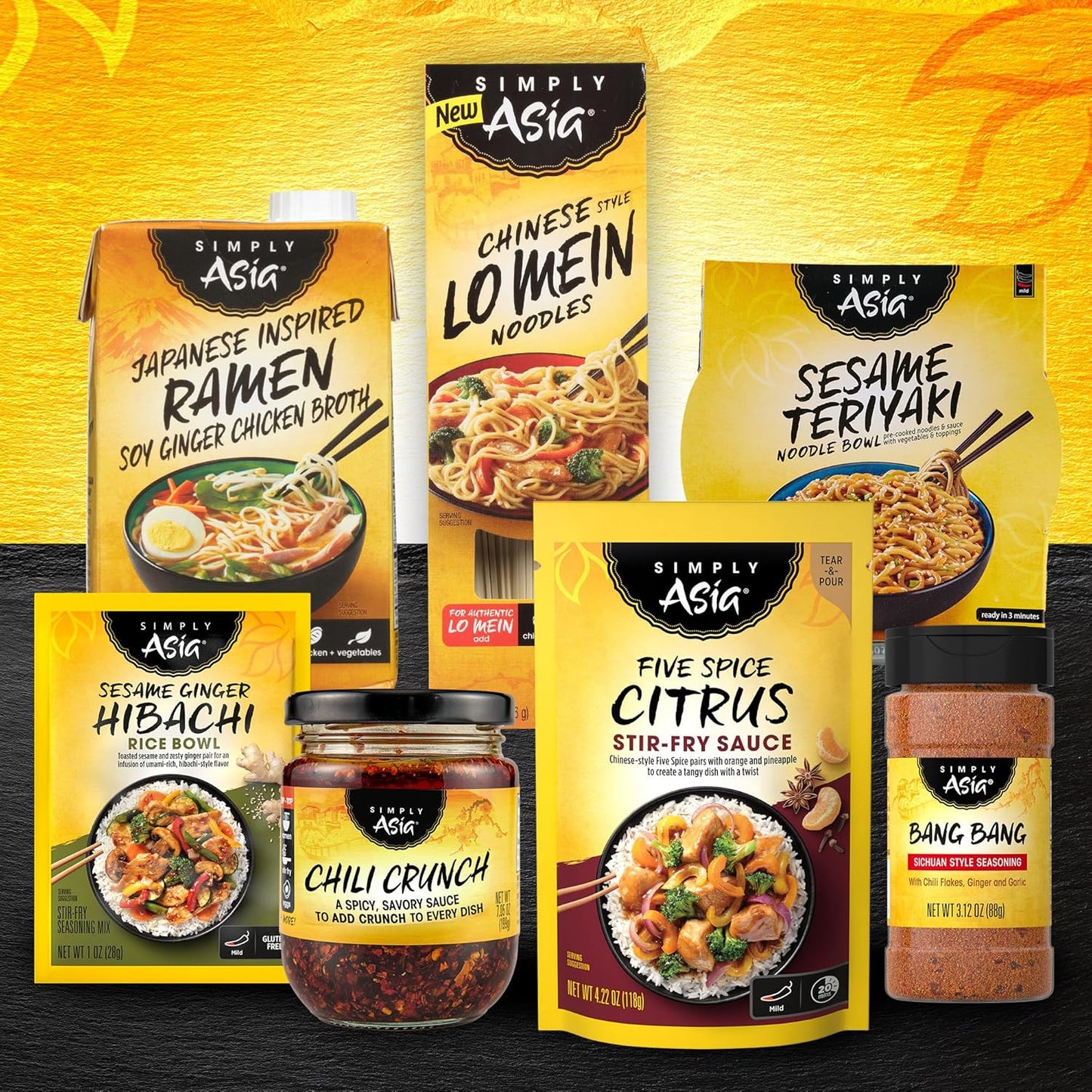 Simply Asia Lo Mein Noodles, No MSG Premium Blend – Restaurant-Quality Noodles for Elevated Home Dining