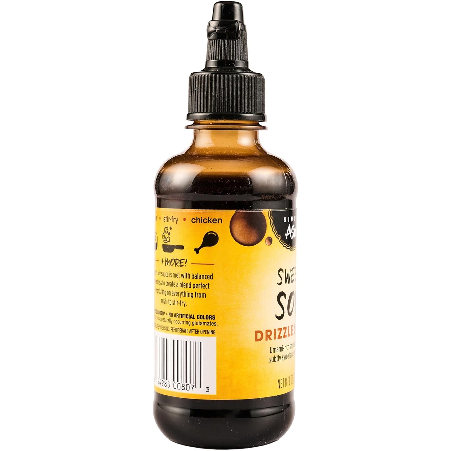 Simply Asia Sweet Soy Drizzle Sauce — Foodie Gift for Cooking Enthusiasts and Sushi Lovers, 8 fl oz Squeeze Bottle