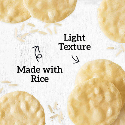 Good Thins Simply Salt Rice Snacks Gluten Free Crackers for Mindful Snacking, Office Desk and Afternoon Work Break