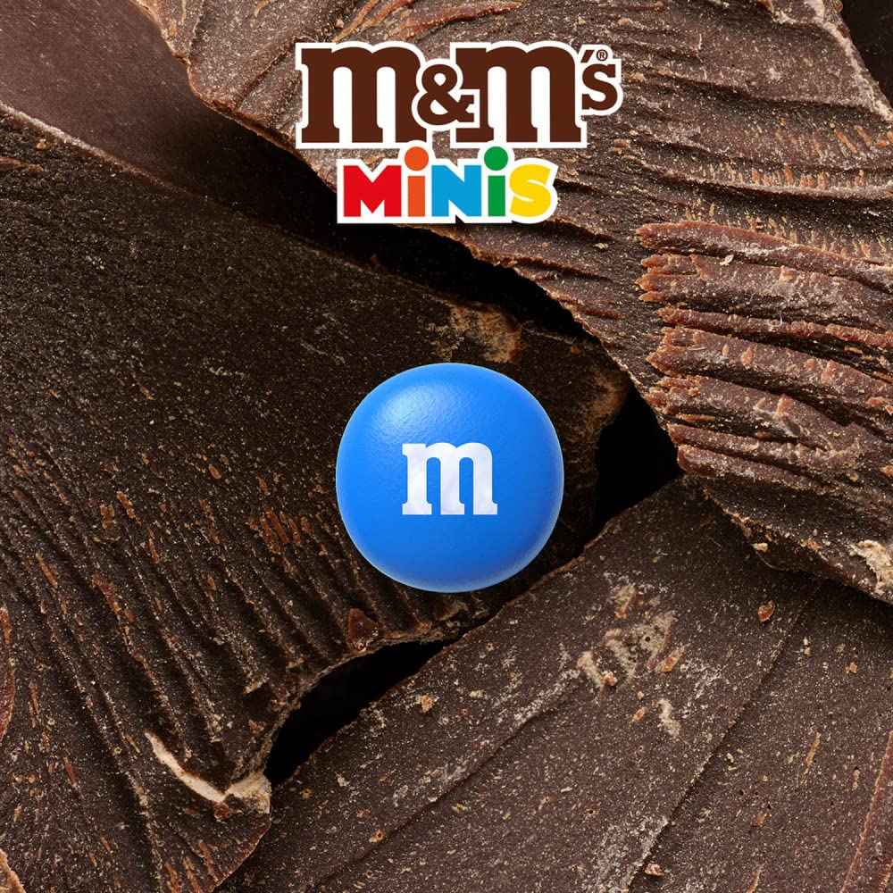 M&M'S MINIS Mini Milk Chocolate – Thoughtful Birthday and Valentine's Day Gift Basket Filler, 16.9 oz Family Size