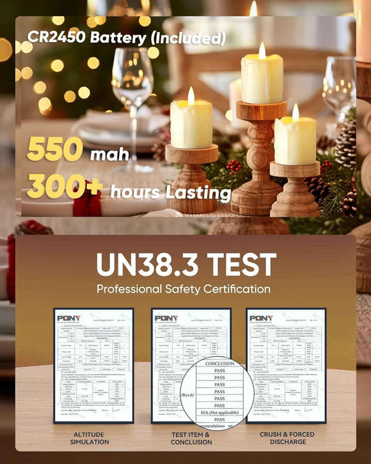 Homemory Flameless Votive Candles with Timer Remote, Smoke-Free and Fire-Free Battery Operated Fake Candles for Safe Indoor Use Around Kids and Pets