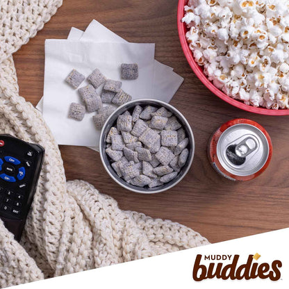 Chex Mix Muddy Buddies Peanut Butter and Chocolate Snack Mix – Travel-Ready Snack for Camping, Picnics, and Car Rides
