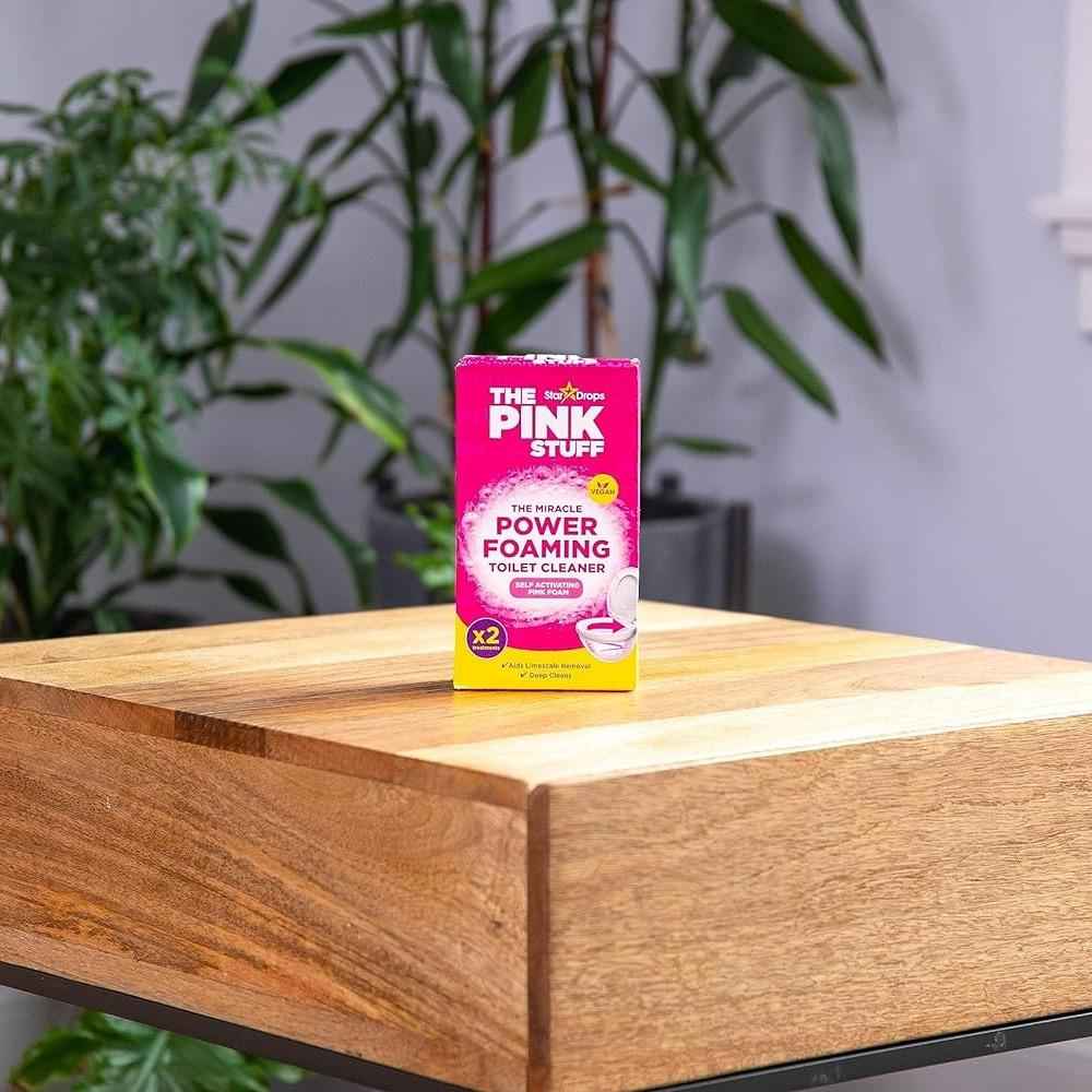 The Pink Stuff Miracle Power Toilet Cleaner – Mindful Nightly Cleaning Ritual for a Fresh-Smelling Home