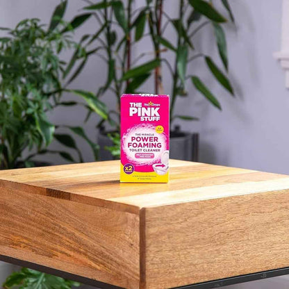The Pink Stuff Miracle Power Toilet Cleaner – Mindful Nightly Cleaning Ritual for a Fresh-Smelling Home