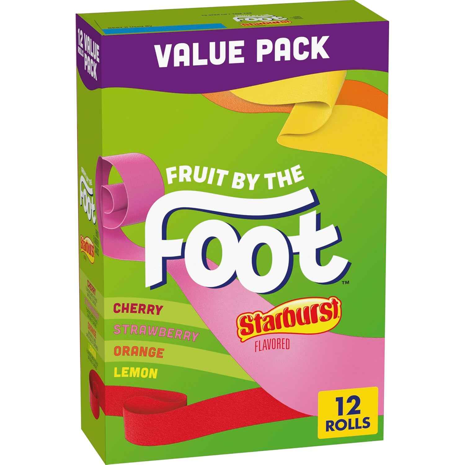 Fruit by the Foot Fruit Flavored Snacks Variety Pack – Lunchbox Stuffer for School-Age Kids, Individually Wrapped Pouches