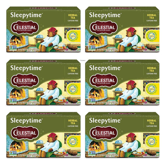 Celestial Seasonings Caffeine-Free Tea Bundle – Streamlined Wellness Pantry Item with Minimalist Recycled Design