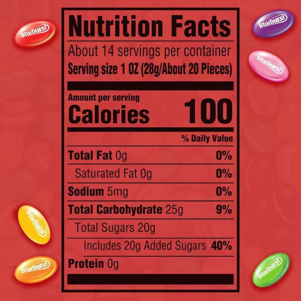 STARBURST Original Jelly Beans Chewy Candy, 14 oz Bag – Thoughtful Housewarming Gift Basket Stuffer for New Homeowners