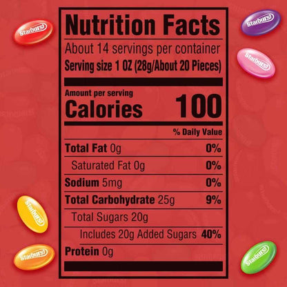 STARBURST Original Jelly Beans Chewy Candy, 14 oz Bag – Thoughtful Housewarming Gift Basket Stuffer for New Homeowners