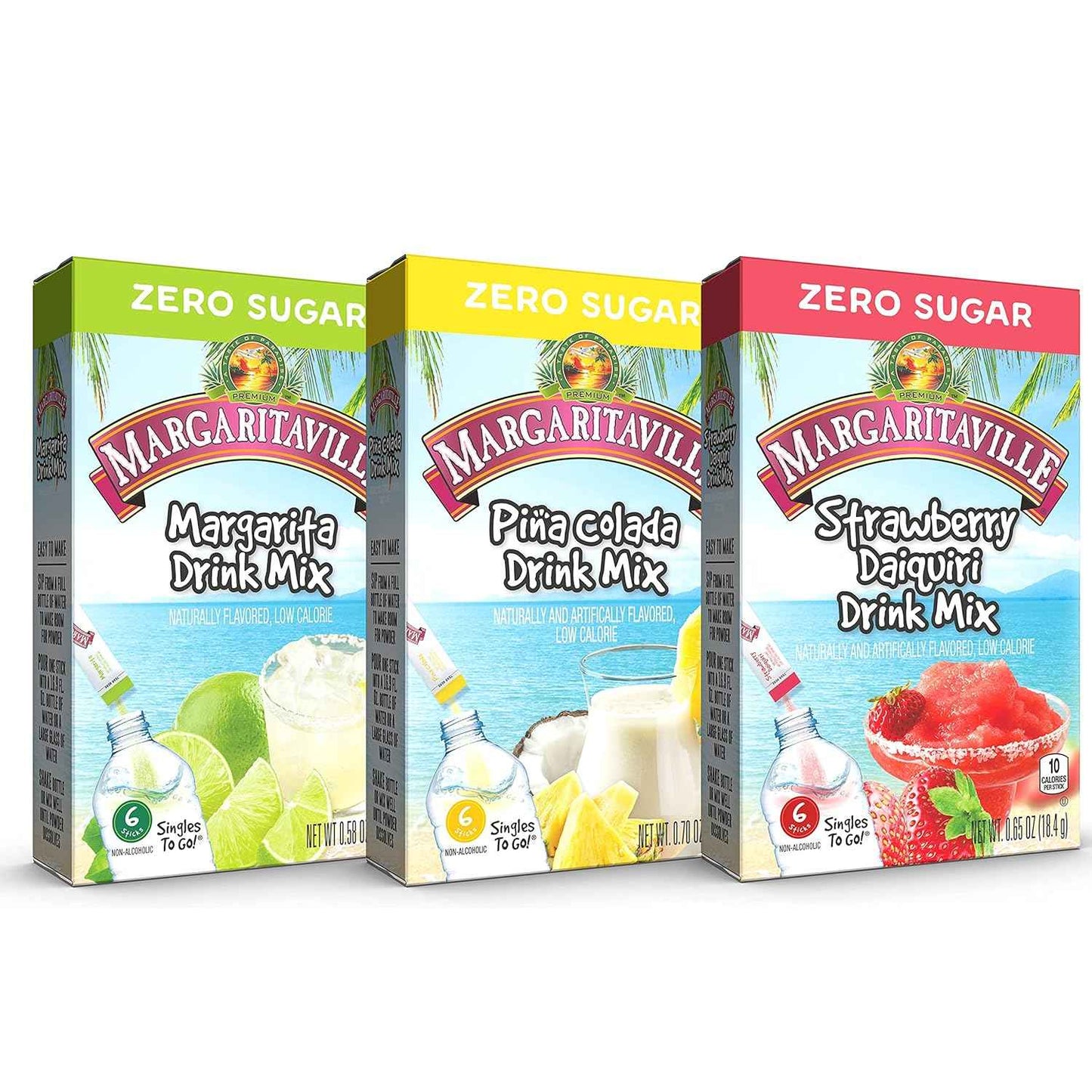 Margaritaville Singles to Go Drink Mix – Mindful Hydration Ritual for Work Breaks and Self-Care