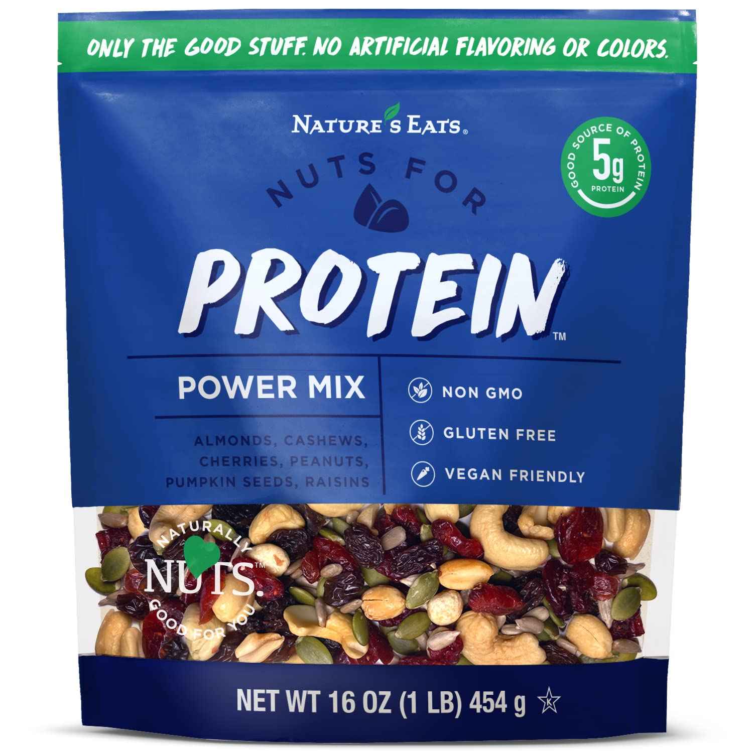 Nature's Eats Protein Trail Mix – Office Desk Drawer Snack for Workday Fuel