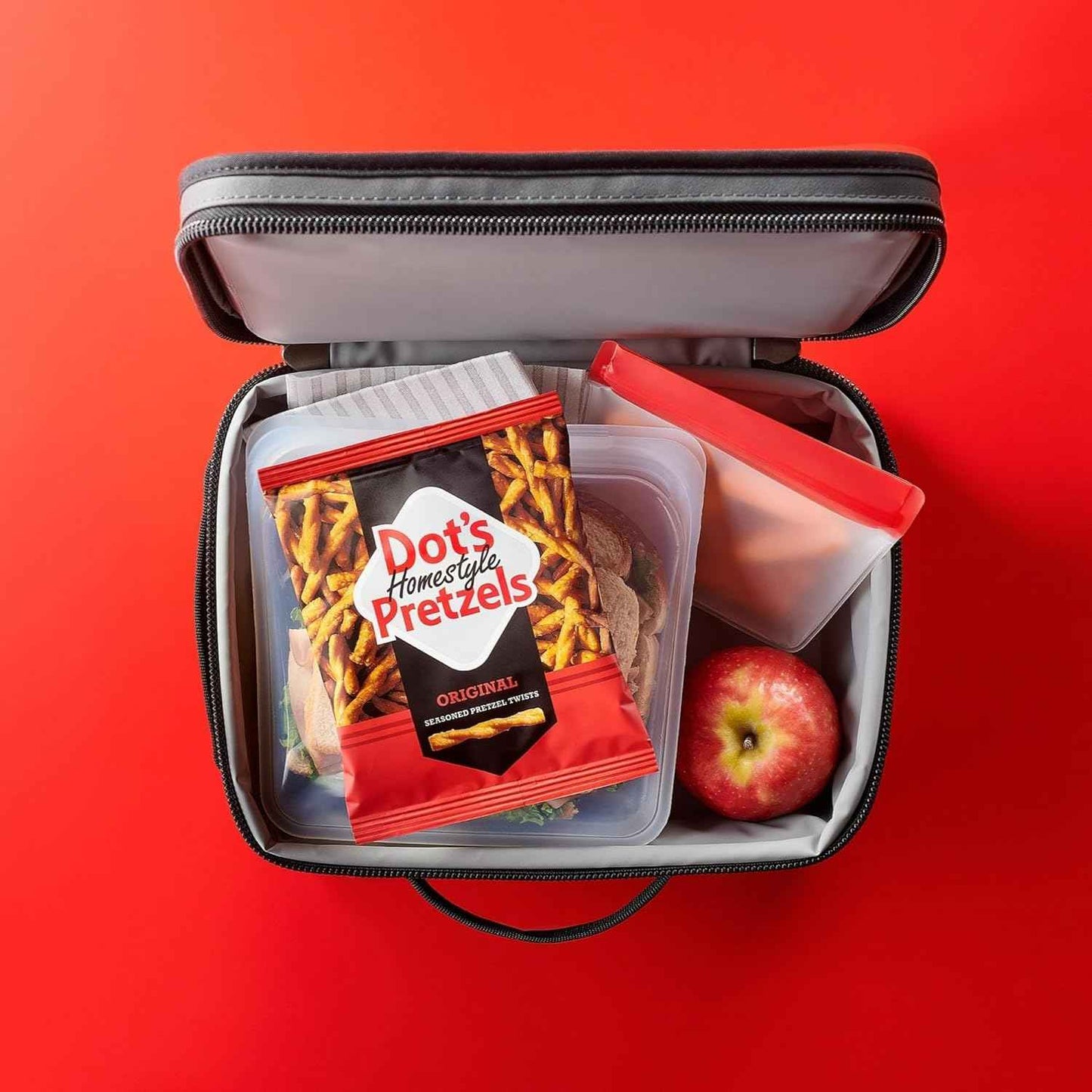 Dot's Pretzels Original Seasoned Pretzel Twists – Pantry Staple for Home Snacking and Chex Mix
