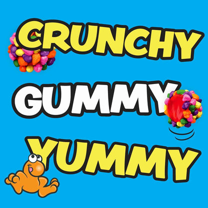 NERDS Juicy Gummy Clusters – Lunchbox Treat and After-School Snack for Kids Ages 6 and Up, 7.15 oz Stand-Up Bag