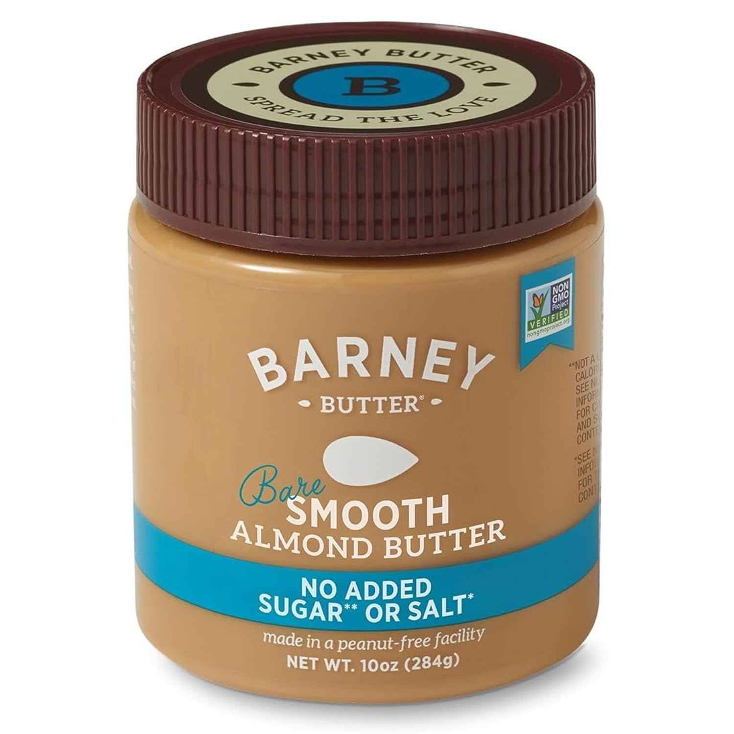 Barney Butter Almond Butter – Allergy-Friendly Bare Smooth Spread for Kid Snacks and Family Kitchen