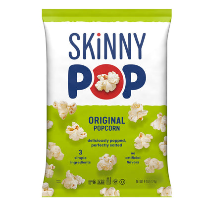 SkinnyPop Butterbeer Popcorn – Better for You Butterscotch Indulgence for Carb Conscious Snackers, Non-GMO