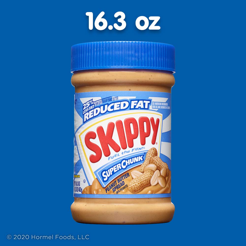 SKIPPY Extra Crunchy Peanut Spread – High-Protein Office Snack for Fat-Watchers and Clean-Label Shoppers