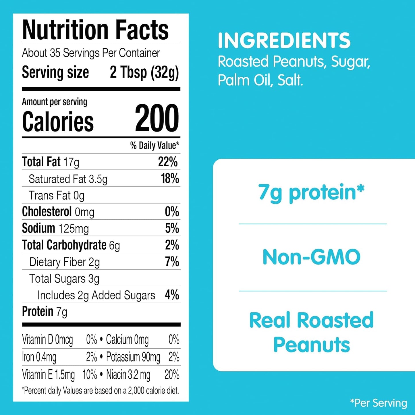 SKIPPY Natural Super Chunk Peanut Butter Spread – Allergy Friendly Spread for School Lunches and After School Snacks, 40 oz