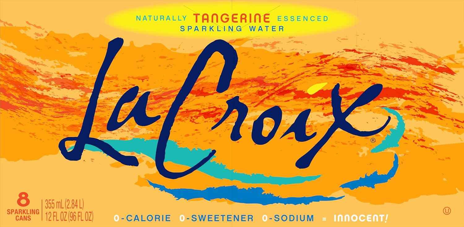 La Croix Sparkling Water Strawberry Peach – Zero-Calorie Wellness Hydration for Daily Self-Care Rituals