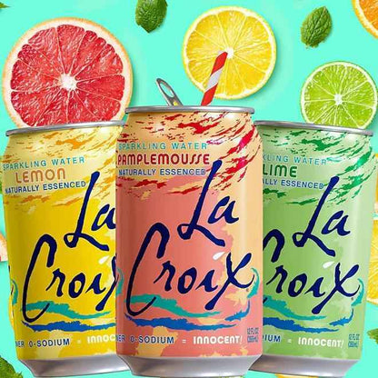La Croix Sparkling Water Strawberry Peach – Self-Care Gift Basket Addition for Her Birthday