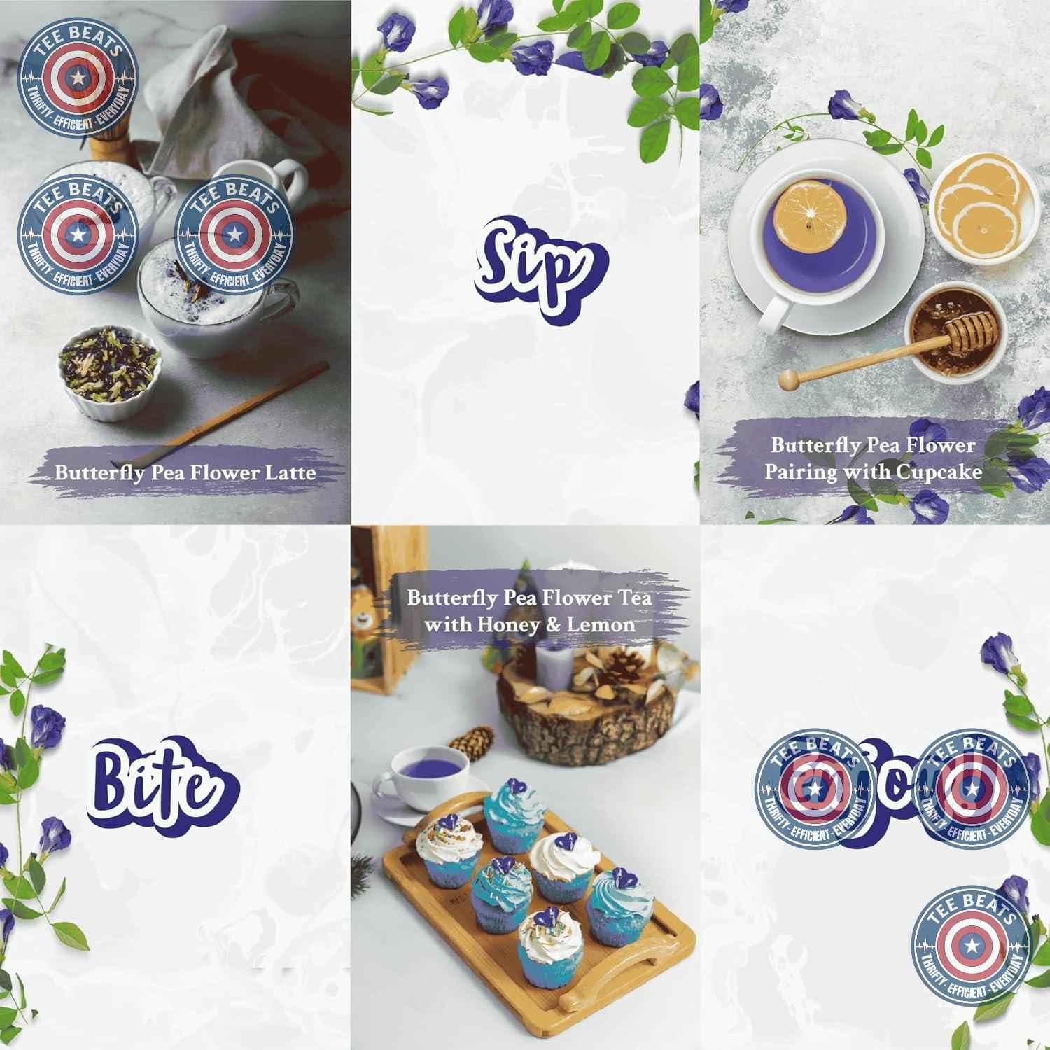 Butterfly Pea Flower Tea – Calming Blue Herbal Blend for Daily Self-Care and Relaxation