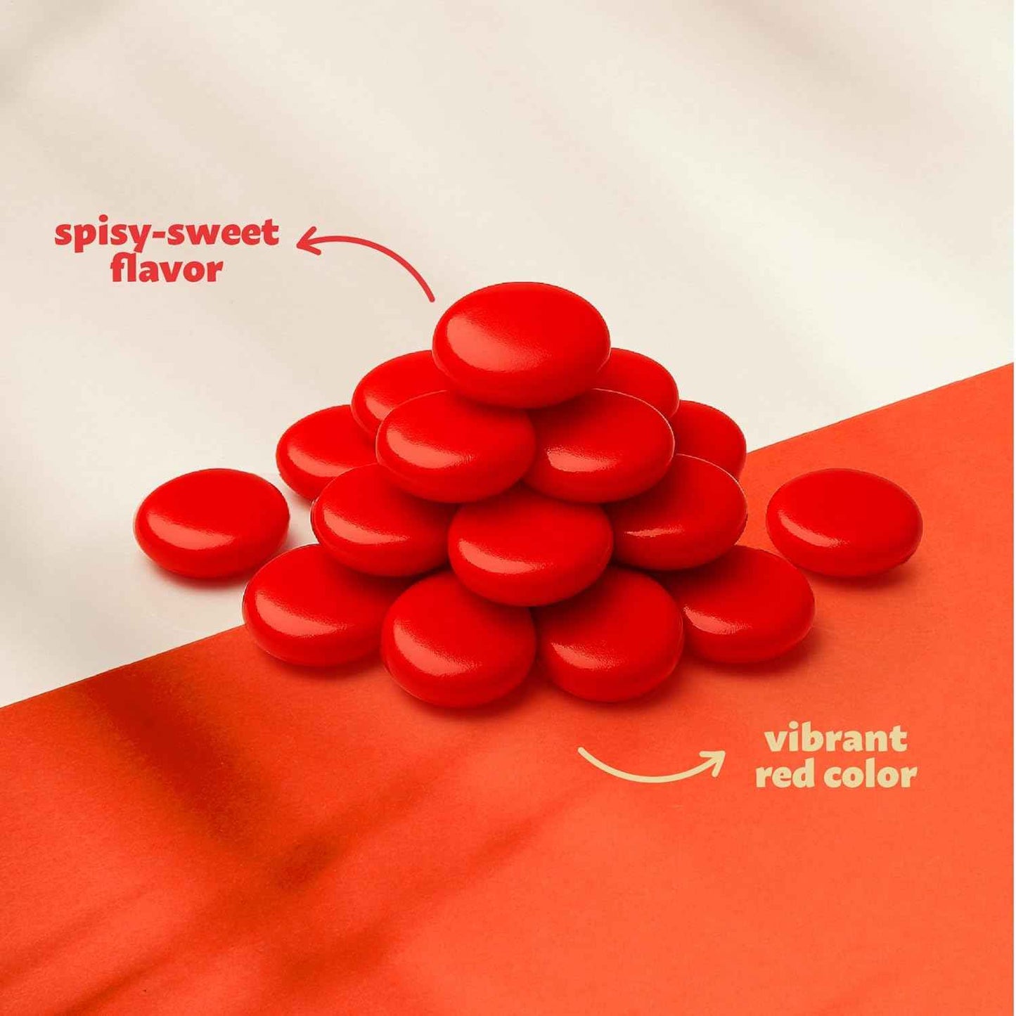 Cinnamon Imperials – Unwrapped Red Cinnamon Pellets Safe for School Bake Sale Treats and Family Gingerbread Workshop