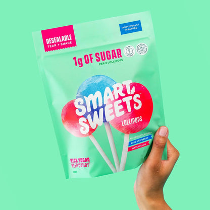 SmartSweets Lollipops – School-Safe Allergy-Friendly Candy for Sensitive Eaters