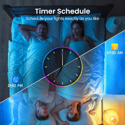 LuminoGlow Bluetooth Light Strip – Thoughtful Housewarming Gift for New Apartment Owners, 16 Million Colors