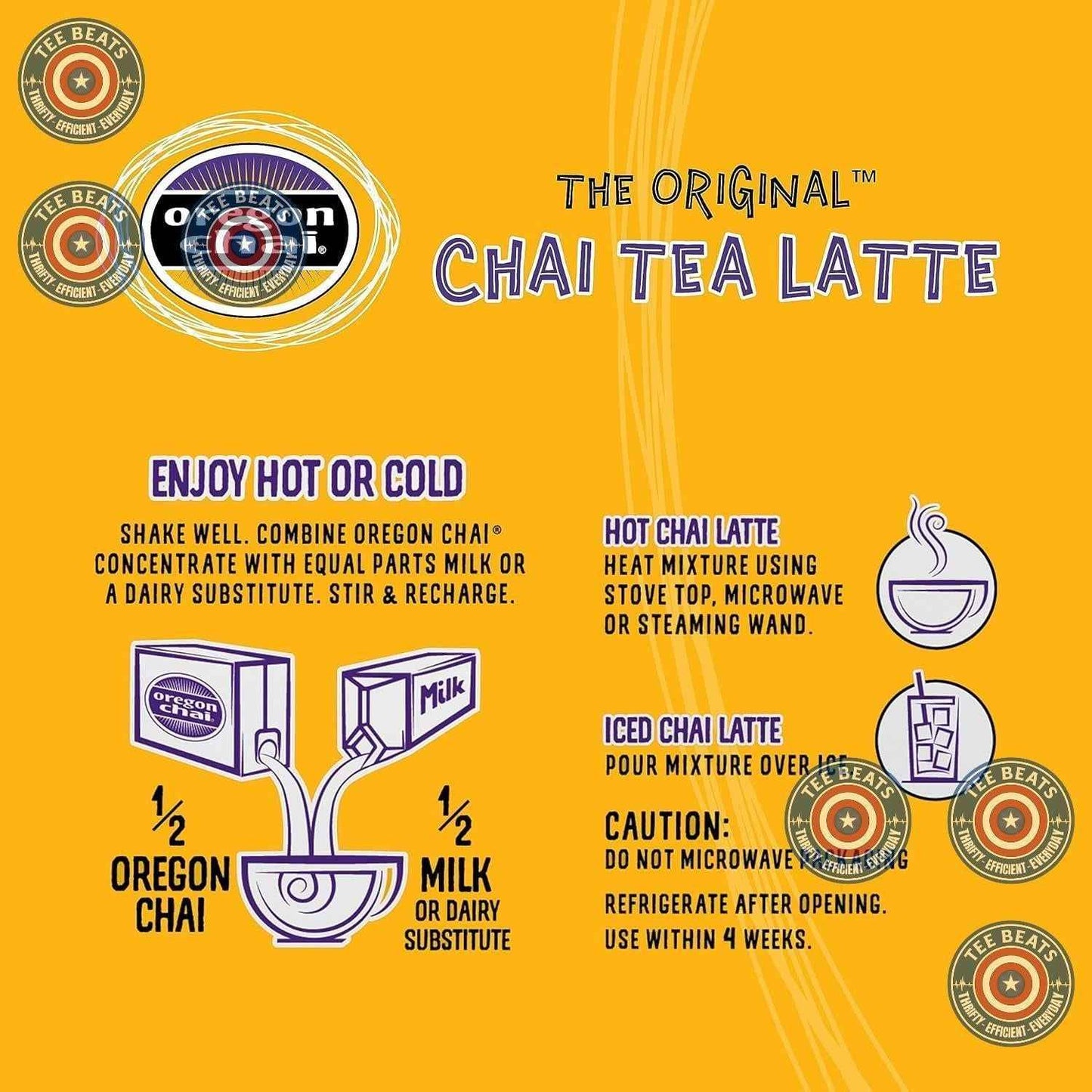 Oregon Chai Original Chai Concentrate, Housewarming Gift for New Homeowners Who Love Cozy Beverages