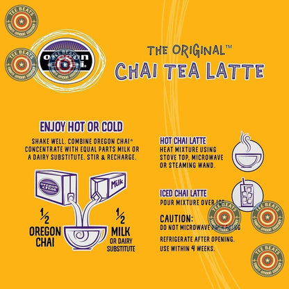 Oregon Chai Original Chai Concentrate, Housewarming Gift for New Homeowners Who Love Cozy Beverages