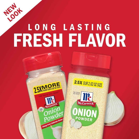 McCormick Onion Powder 7.62 oz – Non-GMO Clean-Eating Pantry Staple