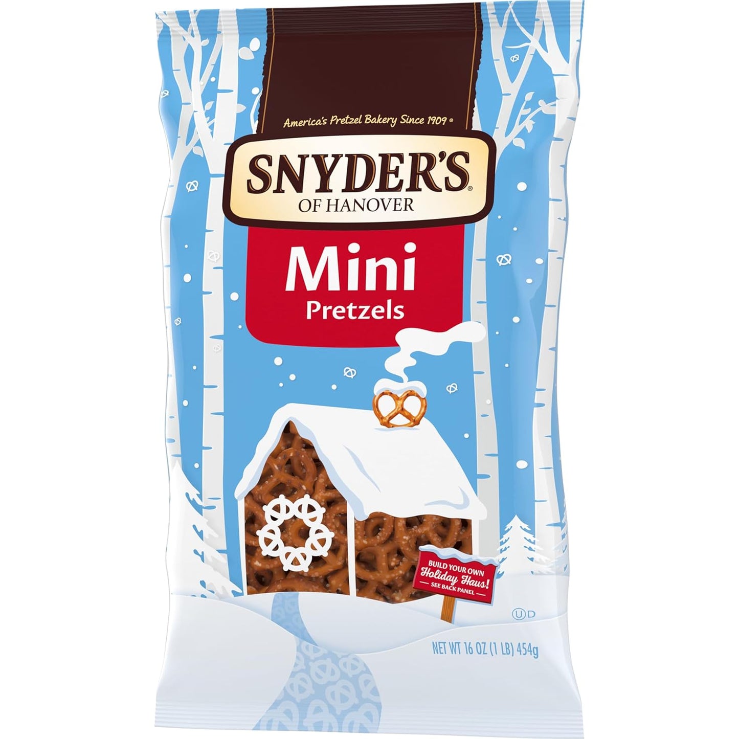 Snyder's of Hanover Sourdough Hard Pretzels – Fat-Free Snack for Calorie-Conscious Lifestyles