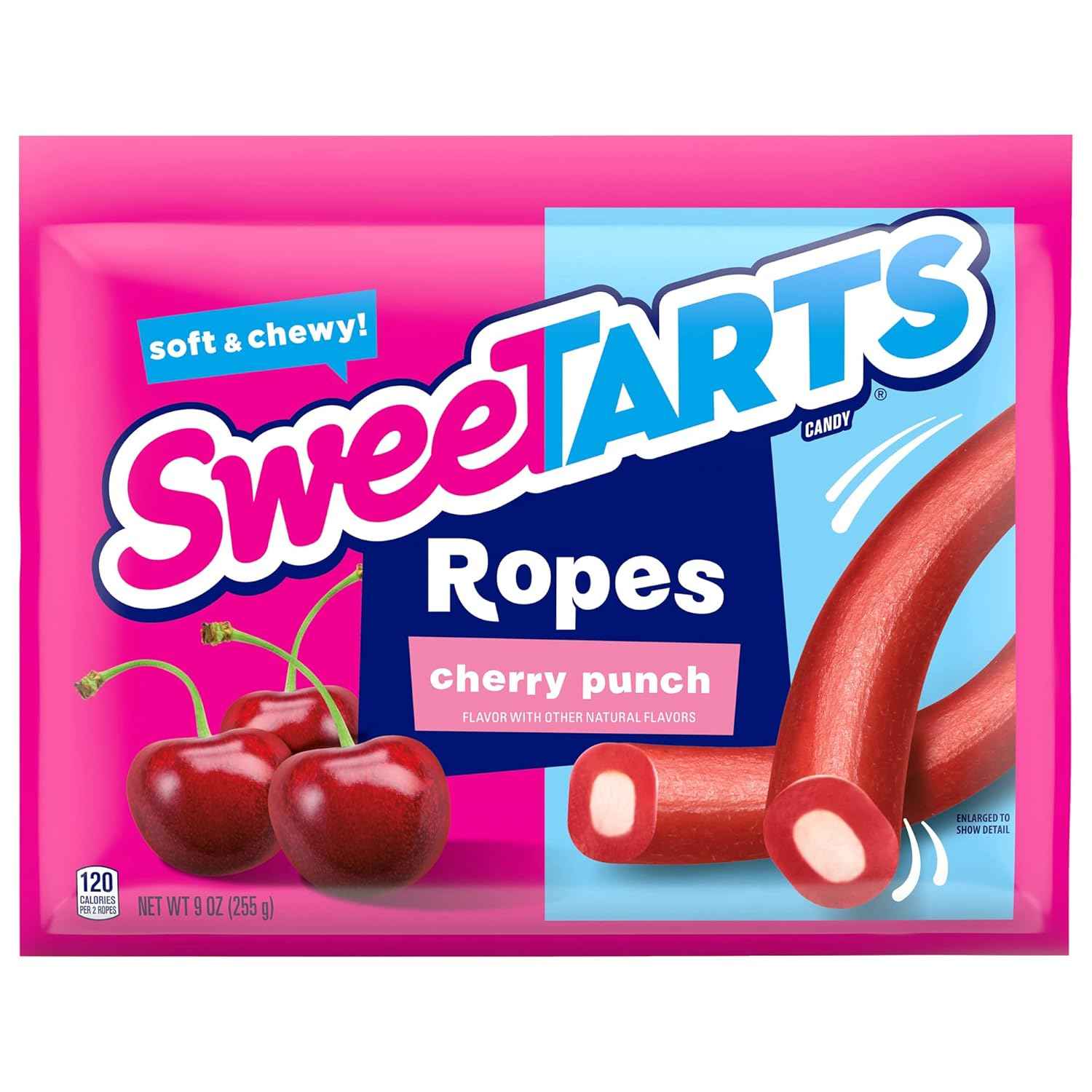 SweeTARTS Ropes Chewy Candy – Colorful Candy Buffet Display for Party Tables, 9 oz