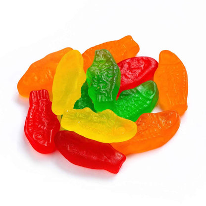 Swedish Fish Mini Gummy Candy – Picnic and Park Snack for Outdoor Family Outings, Sports Practice, and Playground Visits, 24 Count
