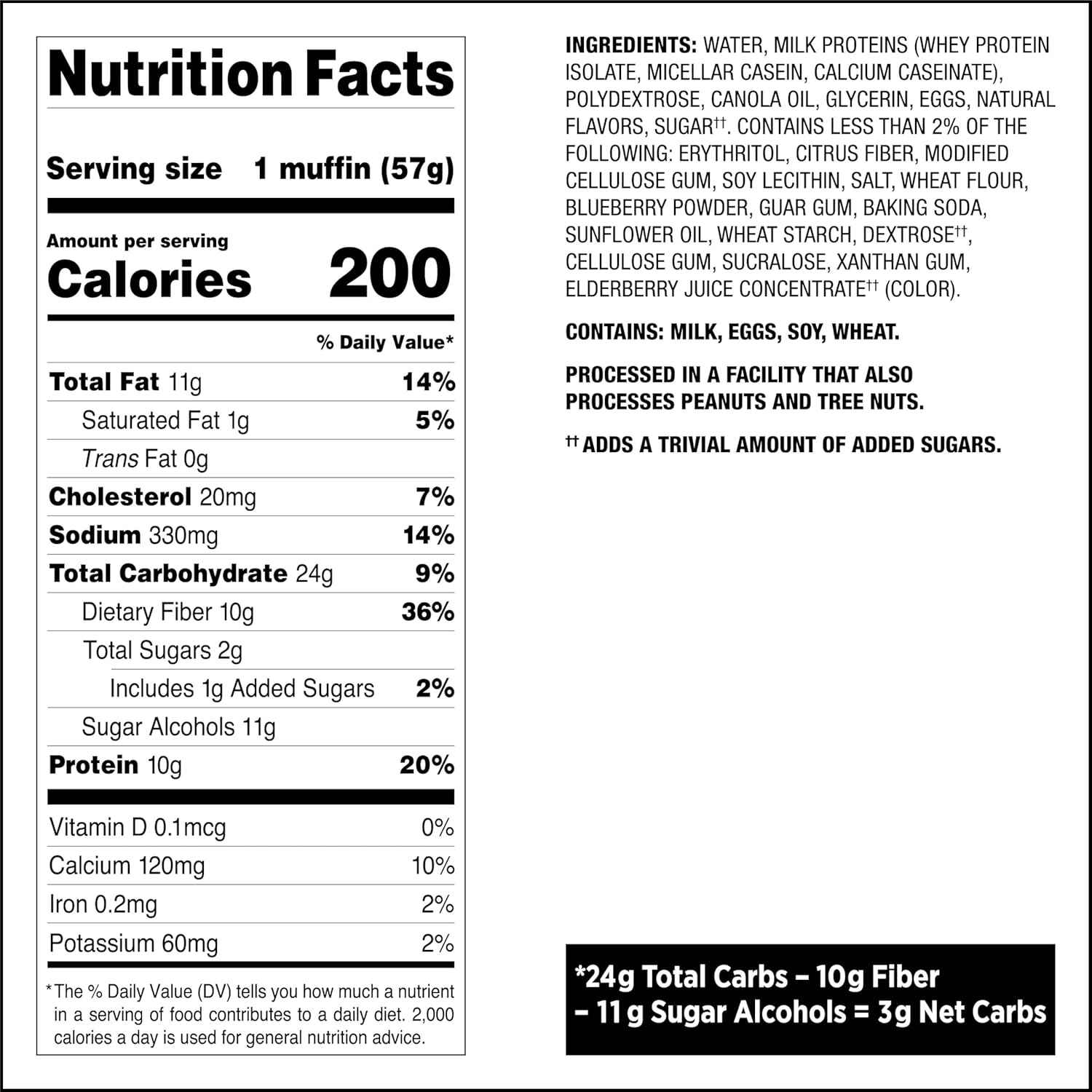 Quest Bake Shop Blueberry Muffins – Clean Macro Snack for a Simple Pantry and Intentional Eating, 4 Count