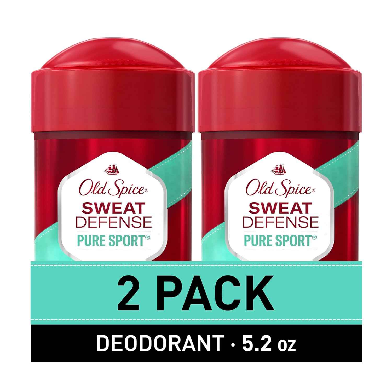 Old Spice Pure Sport Plus Antiperspirant – 48-Hour Protection for Daily Shower and Wind-Down Routine