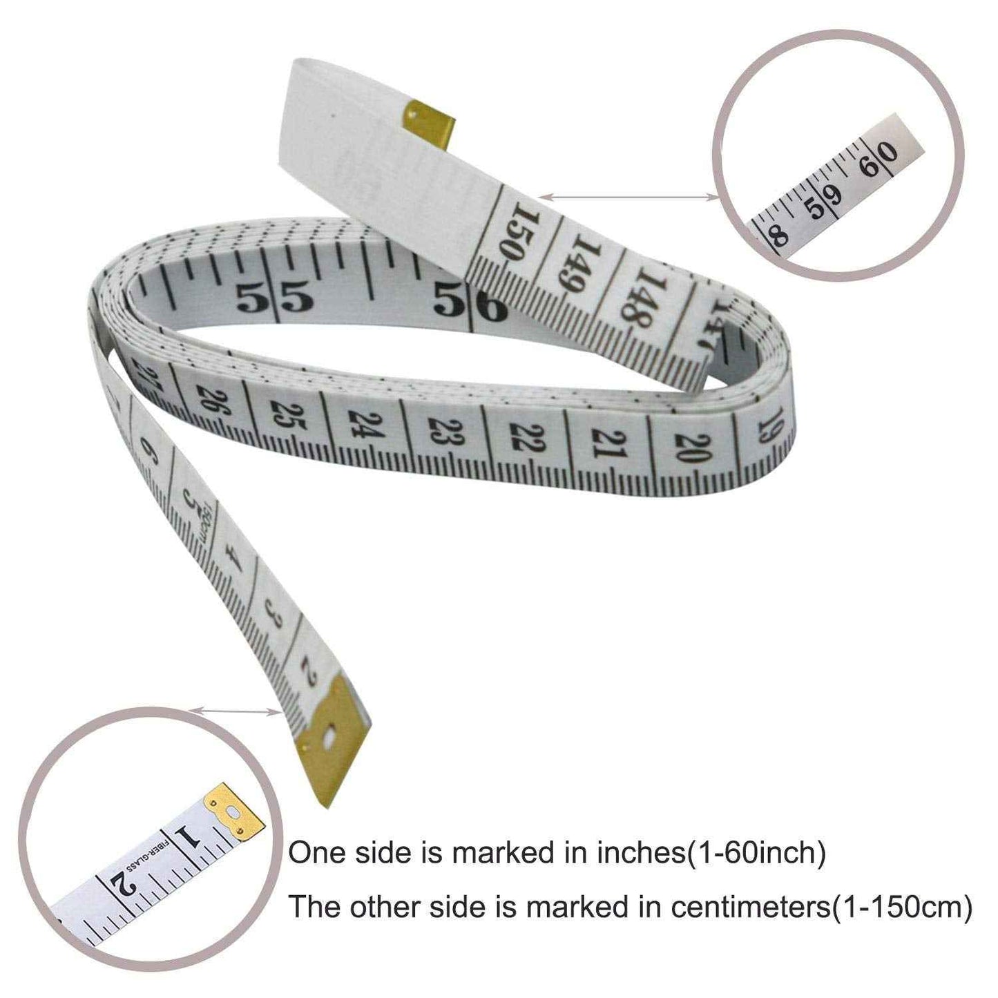 GDMINLO Soft Tape Measure – Bedroom Weight Loss Tracker, Flexible Body Measuring Tool for Wellness Routines