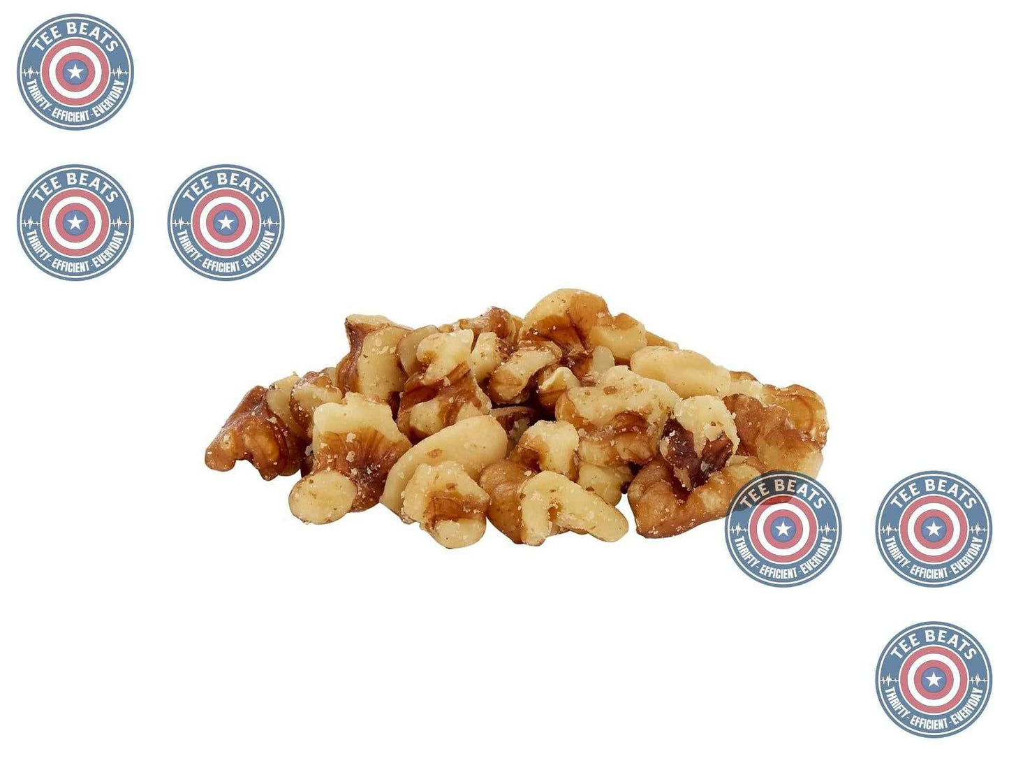 Happy Belly Chopped Walnuts for Quick Baking Prep and Coffee Cake Mixes, 16 oz Bulk Pack