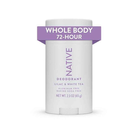 Native Coconut & Vanilla Aluminum-Free Deodorant 72-Hour Protection for Camping, Hiking, and Patio Outdoor Activities
