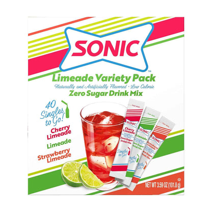 Sonic Singles To Go Powdered Drink Mix – Nostalgic Drive-In Flavor Gift for Soda Lovers and Health-Conscious Friends
