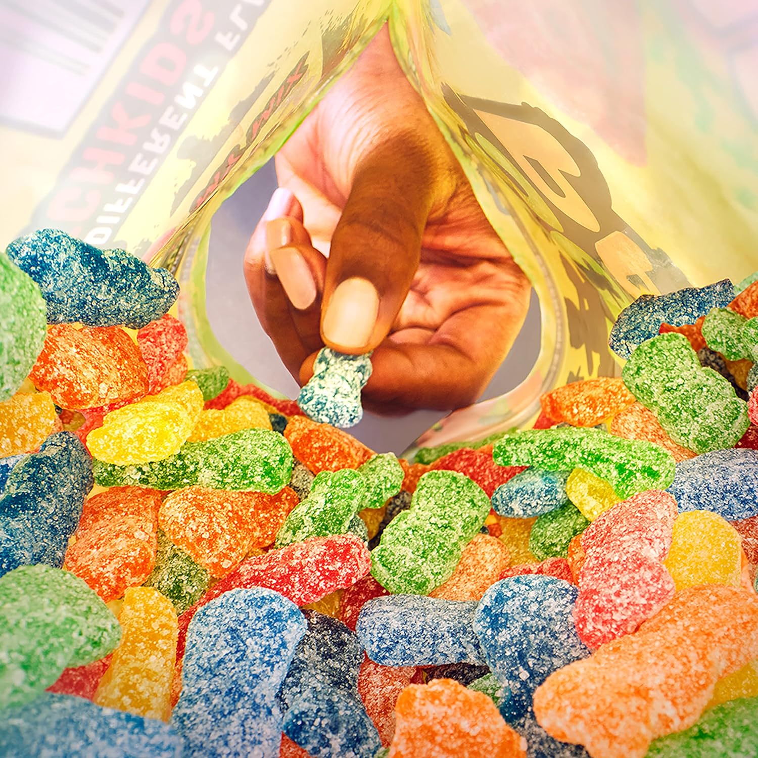 Sour Patch Kids Original Soft & Chewy Candy Bulk 12-Pack – After-School Snack and Classroom Treasure Box Reward for Children