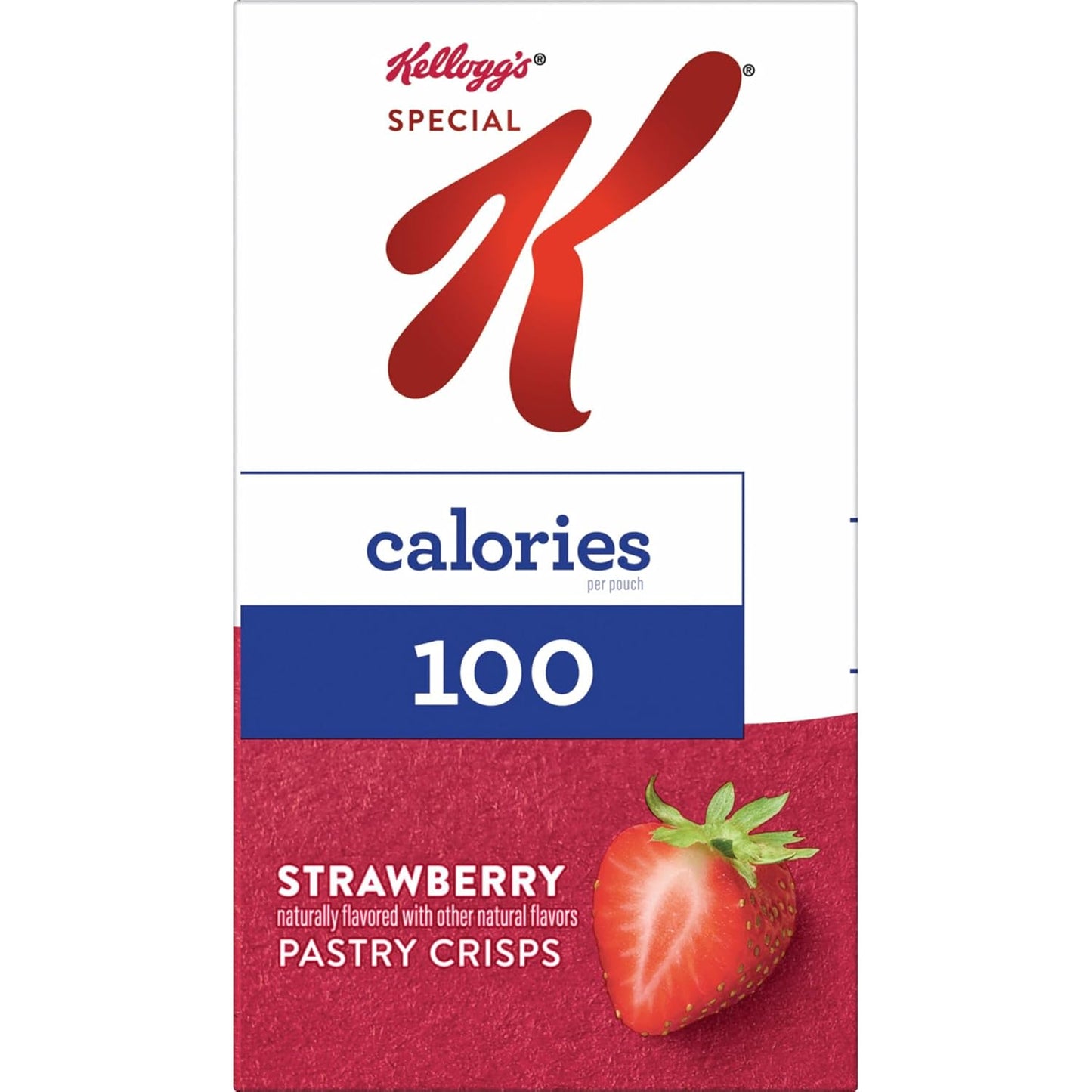 Special K Bar Pastry Crisps, Strawberry – Travel-Friendly Snack for Road Trips and Car Cup Holders